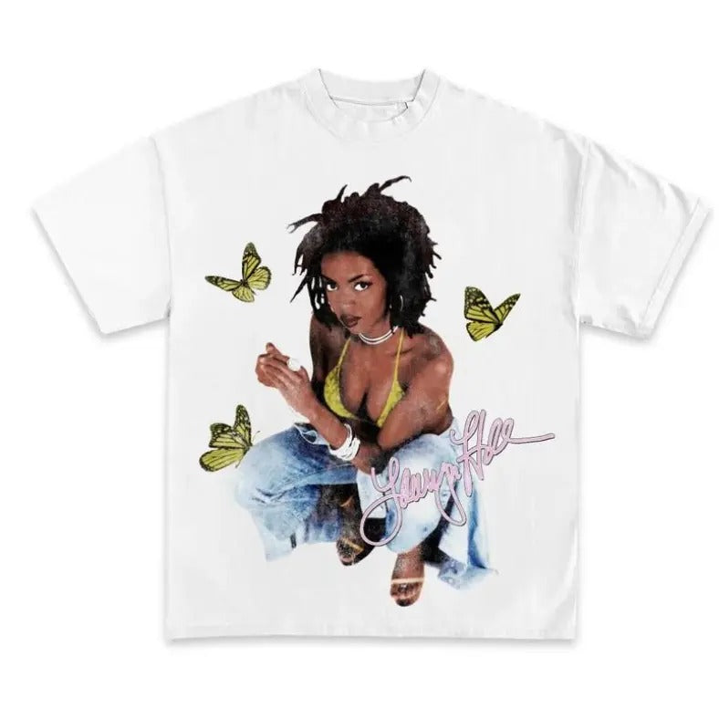 LAURYN HILL T-SHIRT  Vintage Rap Tee 90s Shirt Fan Gift Hoodie, Sweatshirt | WearSparks.com