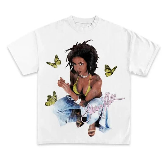 LAURYN HILL T-SHIRT  Vintage Rap Tee 90s Shirt Fan Gift Hoodie, Sweatshirt | WearSparks.com