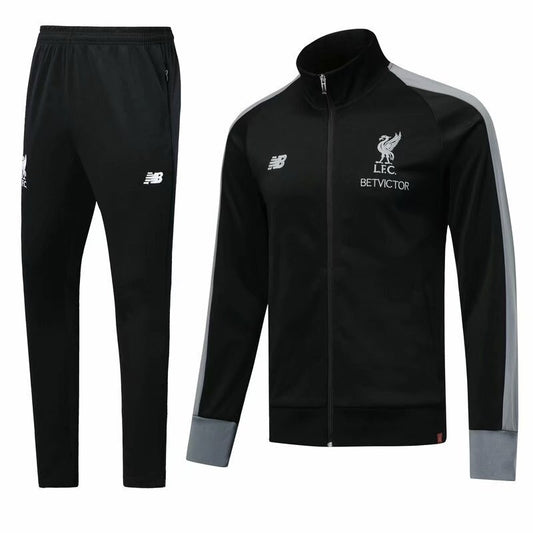 LIPOOL BLACK TRAINING LONG ZIP Training Suit