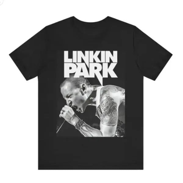 LK Park World  Vintage Tour Shirt, Menswear Top, Womenswear Top Underwear Streetwear, Trendy Sweatshirt Hoodie