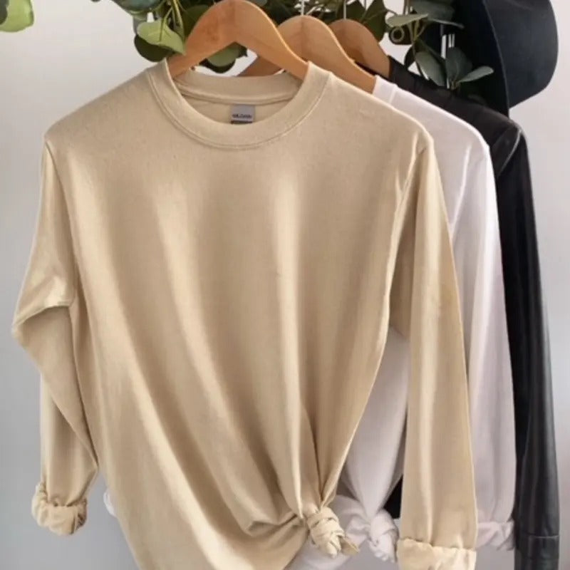LONG SLEEVE (BUILD ON LIVE) Casual Comfortable Womenswear T-Shirts, Hoodie, Sweatshirt | WearSparks.com