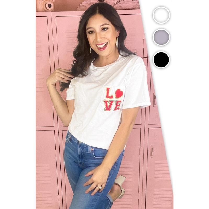 LOVE Pocket T-Shirt Hoodie, Sweatshirt | WearSparks.com