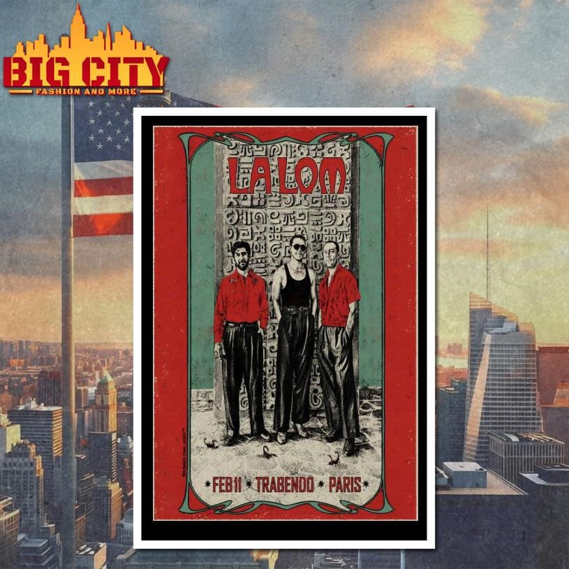 La Lom 2.11.2026 Paris FR Poster Shirt