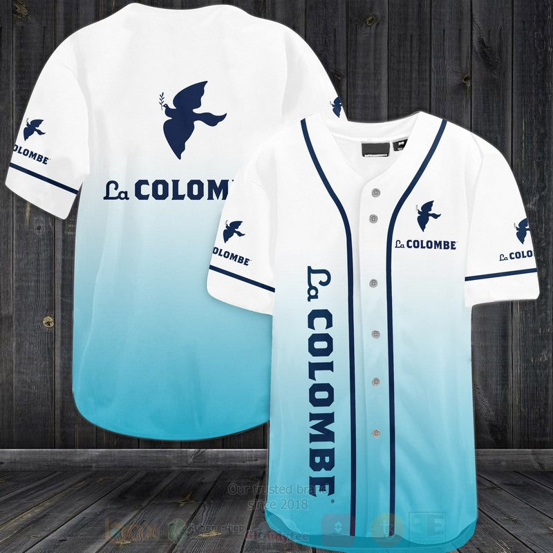 FASHION La Colombe Baseball Jerseys Botton Shirt