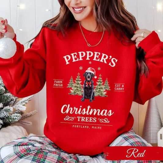 Labr@dor Retriever Christmas Sweatshirt Labrador Retriever Shirt Christmas Dog Sweater Holiday Pullover Dog Mom Christmas...