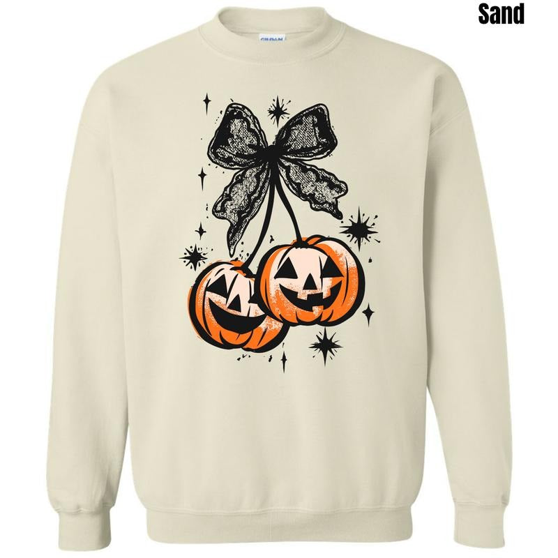 Lace Pumpkin Cherries Sweatshirt 'NLB' T-Shirts, Hoodie | WearSparks.com
