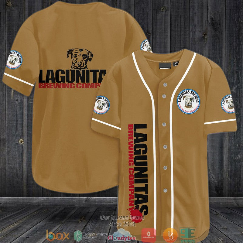 BEST Lagunitas Brewing Company Baseball Jersey