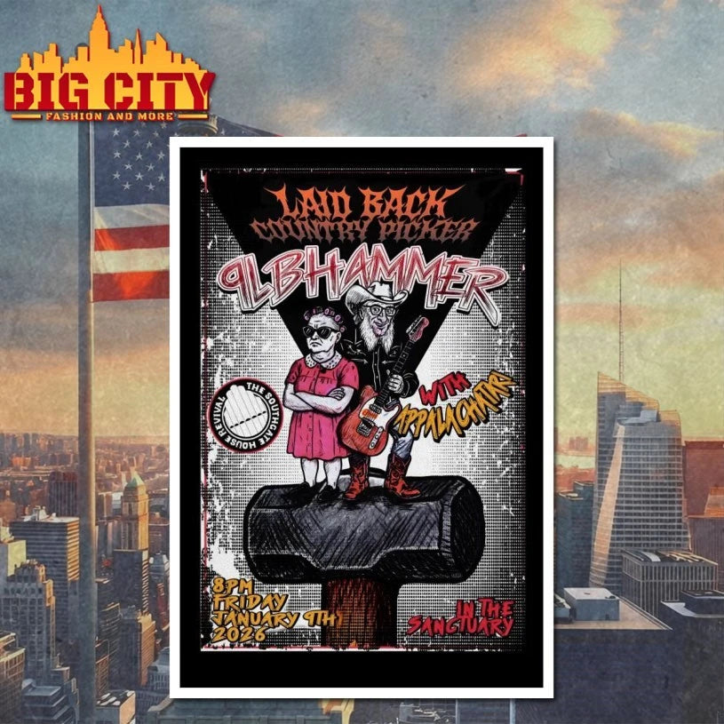 Laidback Countrypicker Jan 9 2026 The Southgate House Revival-Sanctuary Room In Newport KY Poster shirt