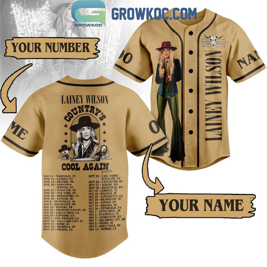 Lainey Wilson Country’s Cool Again Personalized Baseball Jersey