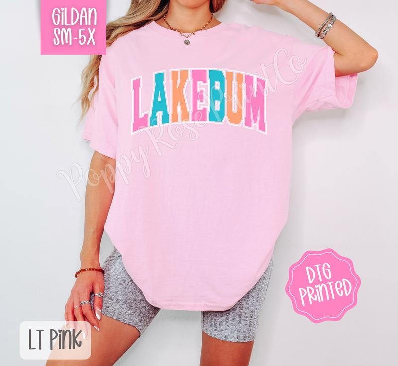Lakebum Shirt Gildan, Women's Lake Tee, Trendy Summer Tshirt Plus Sizes, Gift for Her Hoodie, Sweatshirt | WearSparks.com