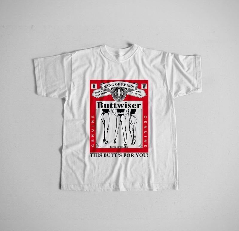 Lana Buttwiser T Shirt  Aesthetic - 90s  Retro  Vintage Unisex T-shirt Menswear Hoodie, Sweatshirt | WearSparks.com
