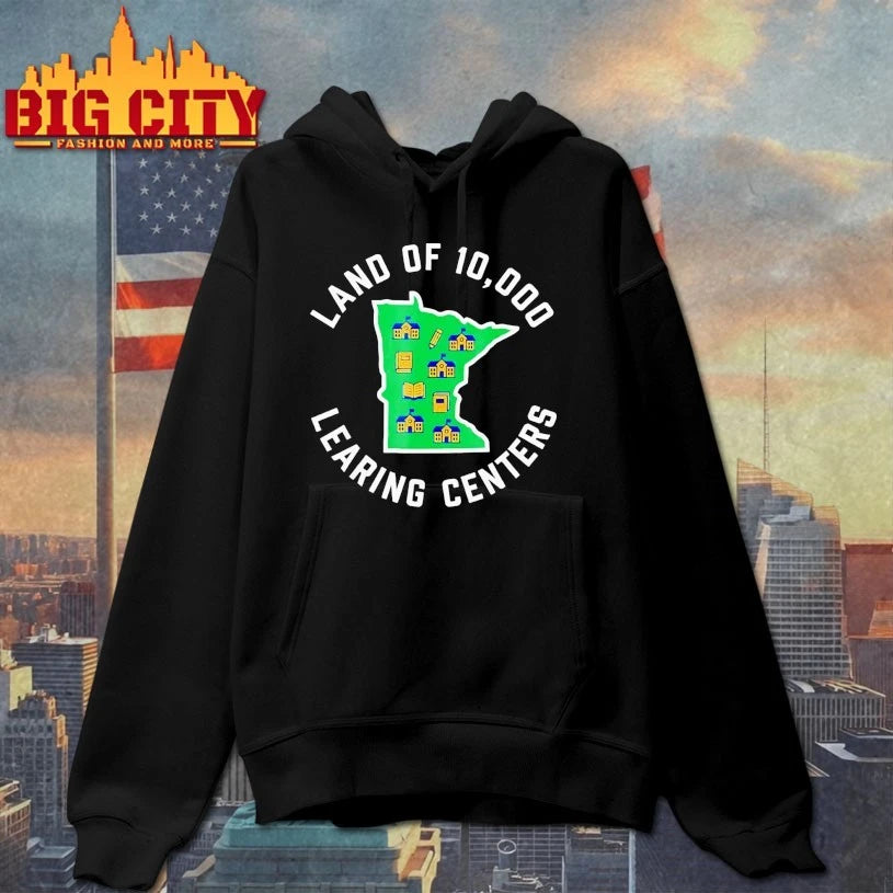 Land Of 10,000 Learing Centers Quality Learning State shirt