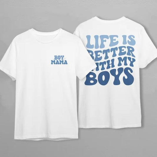 Latarshia Grant Store Mama of Boys Trendy T-Shirt Hoodie, Sweatshirt | WearSparks.com