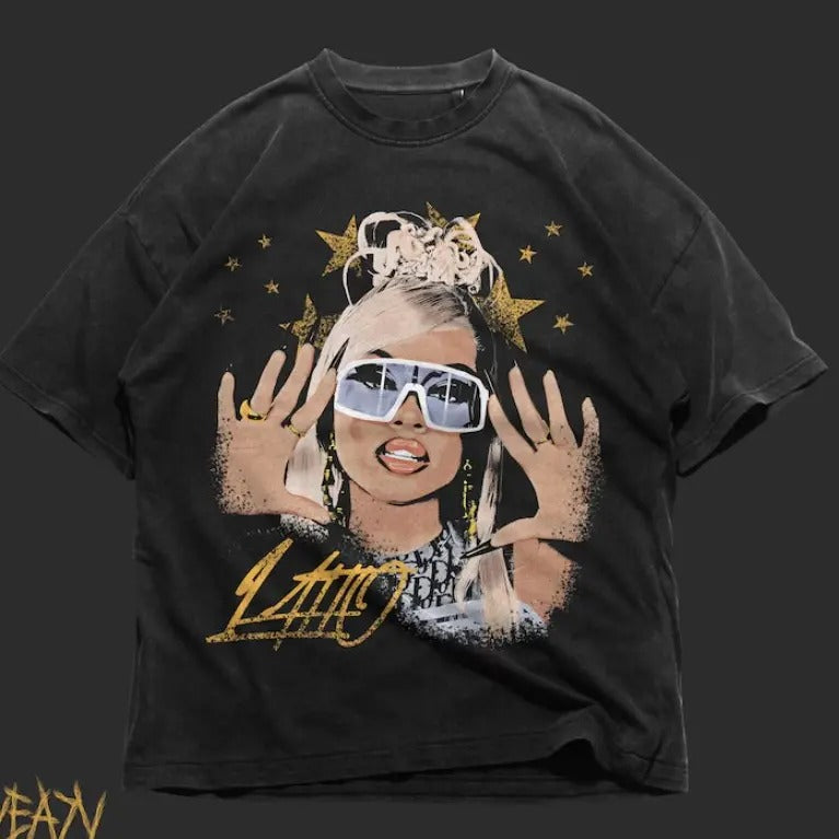 Latto T Shirt, Hip Hop Tee, Big Latto, Rapper Shirt, Sugar Honey Iced Tea Concert, Custom, Vintage Bootleg T-Shirt...