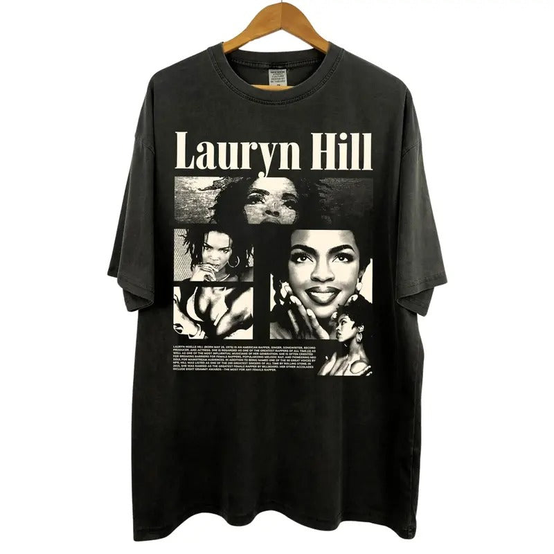 Lauryn Hill Vintage 90s Graphic Tee - The Miseducation of Lauryn Hill - Tour Merch - Ms. Lauryn Hill - The Fugees