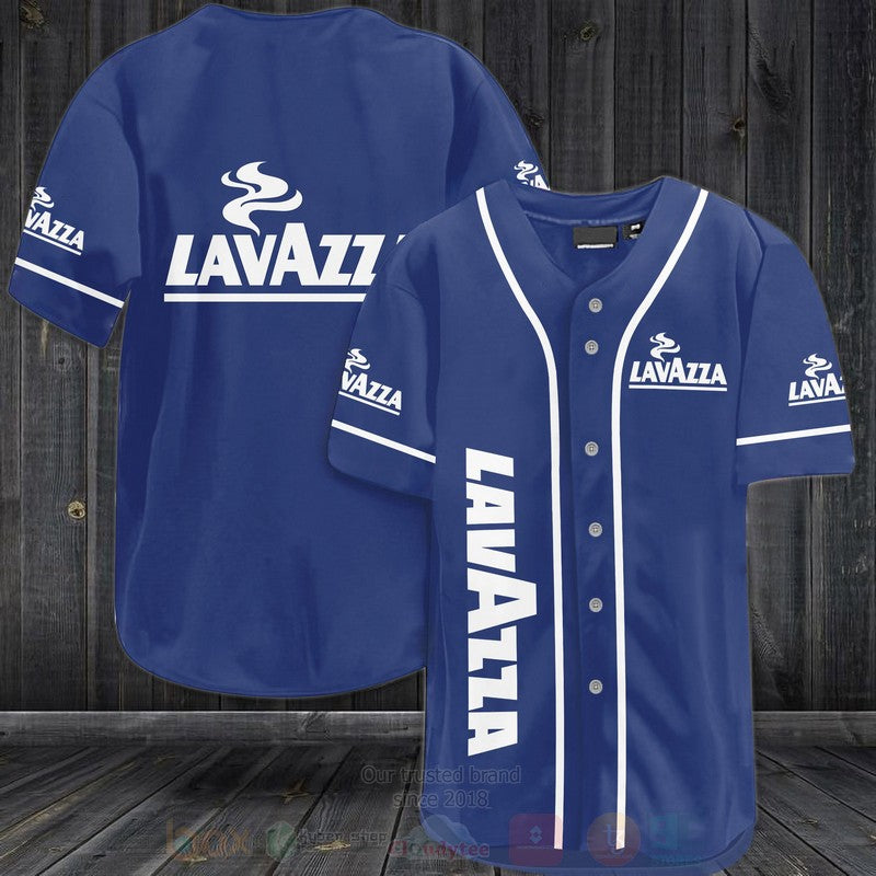 FASHION Lavazza Baseball Jerseys Botton Shirt