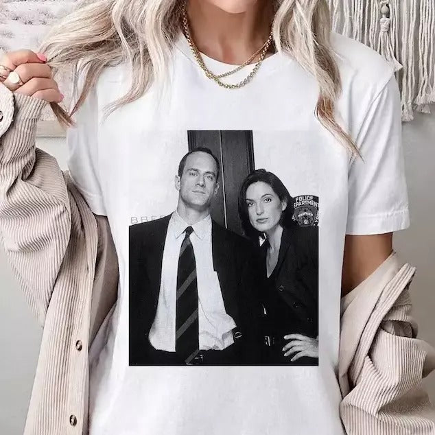 Law And Order Shirt Olivia Benson And Elliot Stabler Shirt Hoodie, Sweatshirt | WearSparks.com