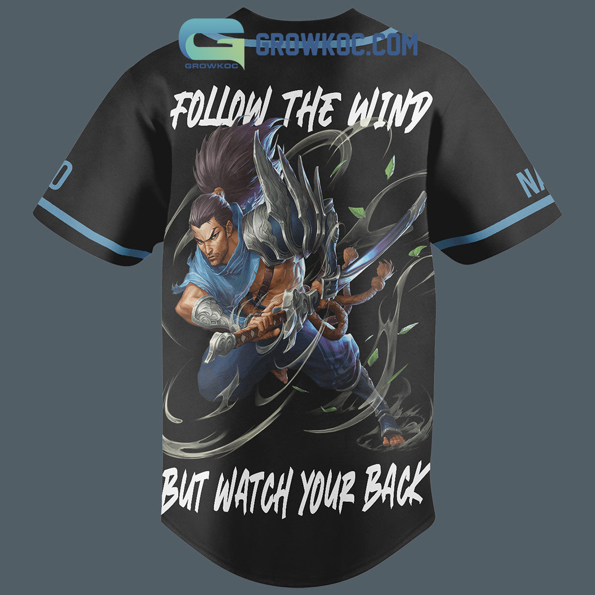 League Of Legends Follow The Wind Personalized Baseball Jersey