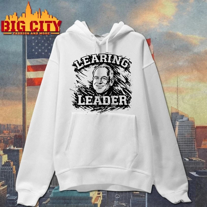 Learing Leader Tim Walz black and white shirt