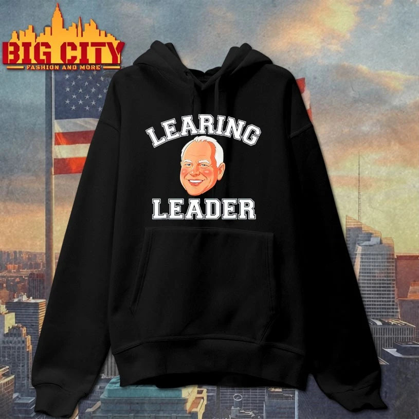 Learing Leader Tim Walz face shirt