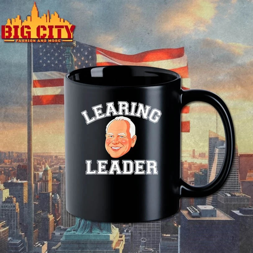 Learing Leader Tim Walz face shirt
