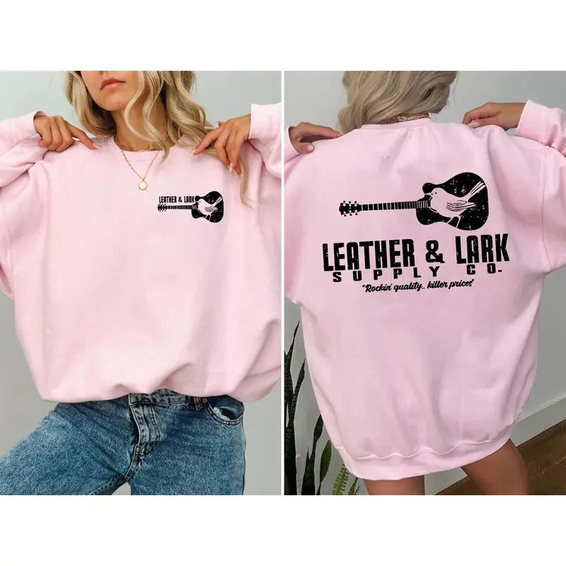 Leather & Lark Sweatshirt, Brynee Weaver Hoodie, Bookish Merch, Gifts for Readers, Ruinous Love Unisex Soft Comfort...