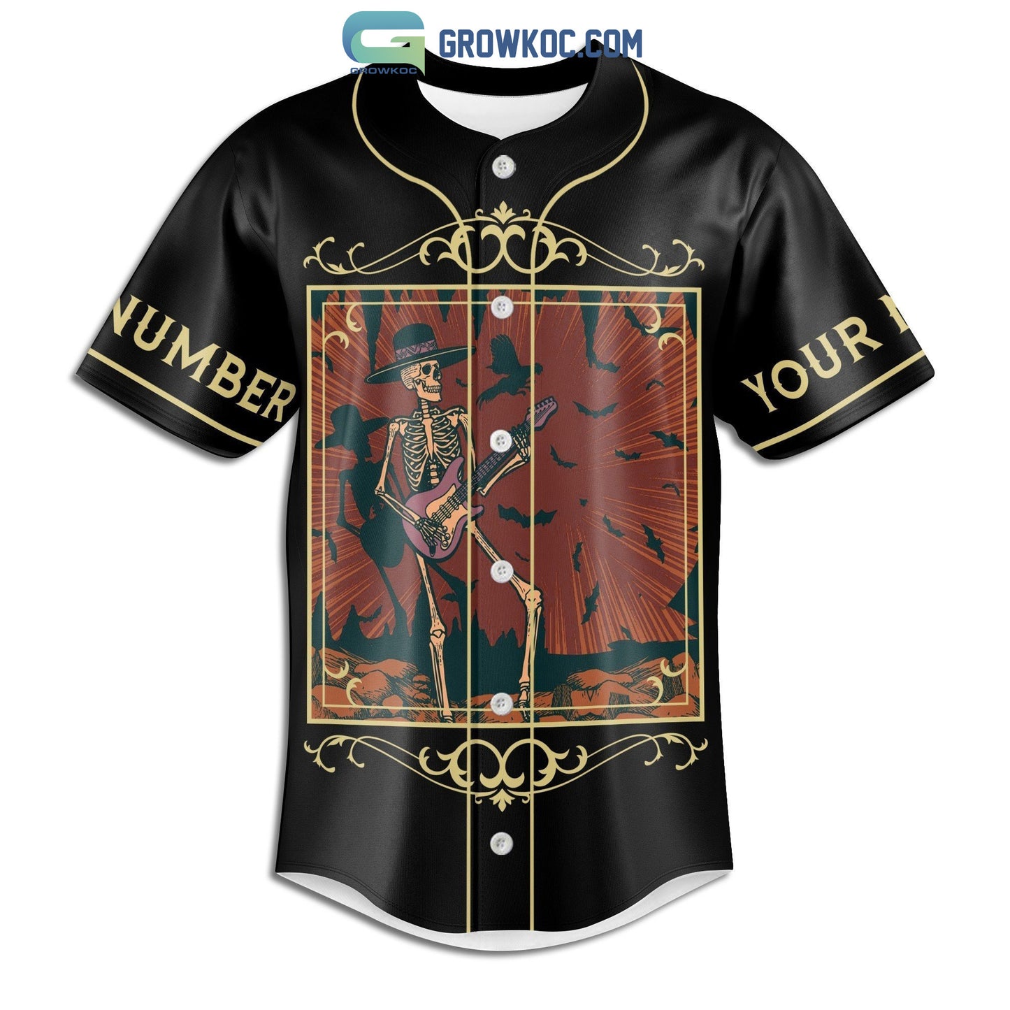 Leave A Scar Blackberry Smoke Personalized Baseball Jersey