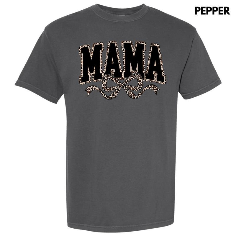 Leopard Mama Coquette Comfort Colors T-Shirt Hoodie, Sweatshirt | WearSparks.com