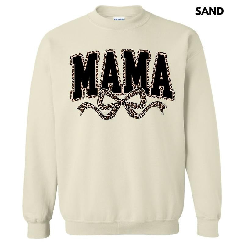 Leopard Mama Coquette Sweatshirt T-Shirts, Hoodie | WearSparks.com