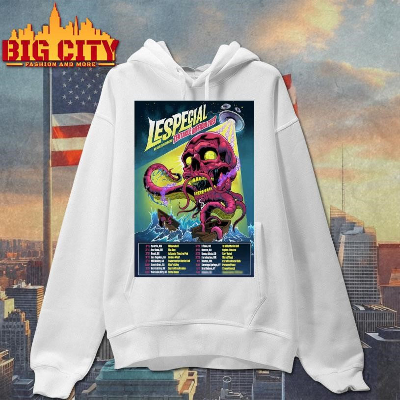 Lespecial Tentacle Difficulties Tour 2026 Poster Shirt