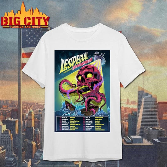 Lespecial Tentacle Difficulties Tour 2026 Poster Shirt