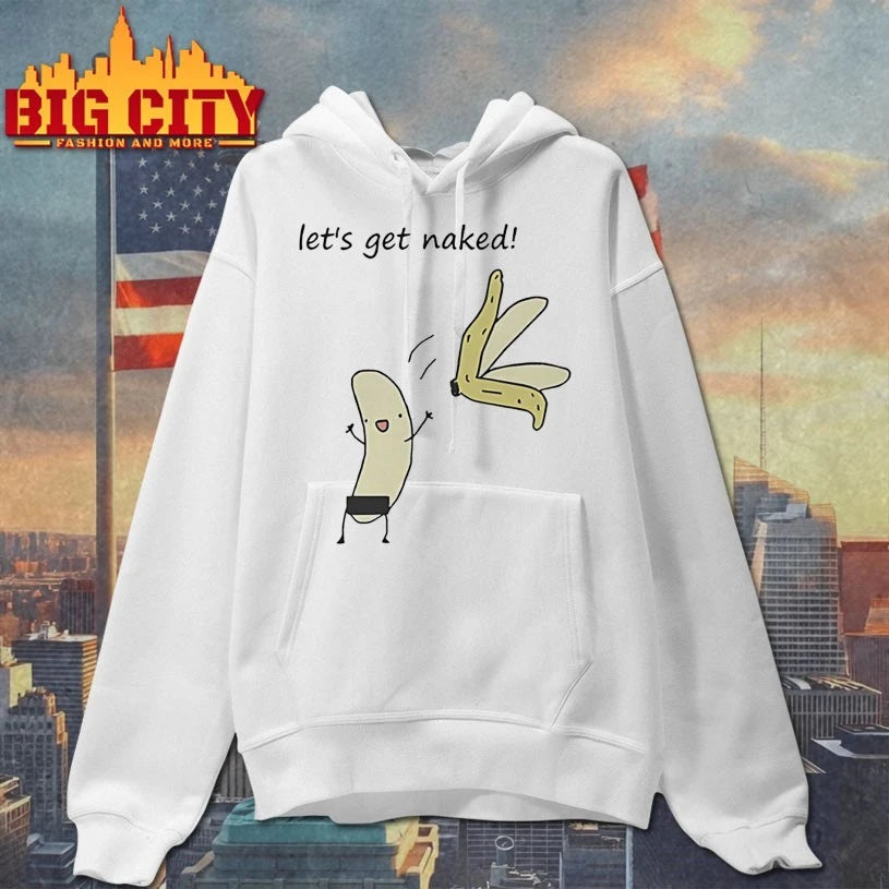 Let’s get naked banana funny shirt