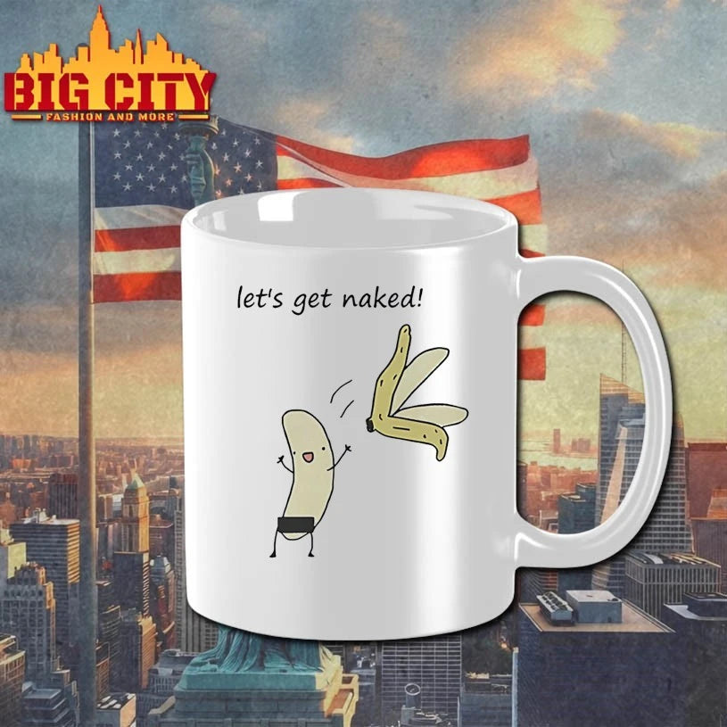 Let’s get naked banana funny shirt