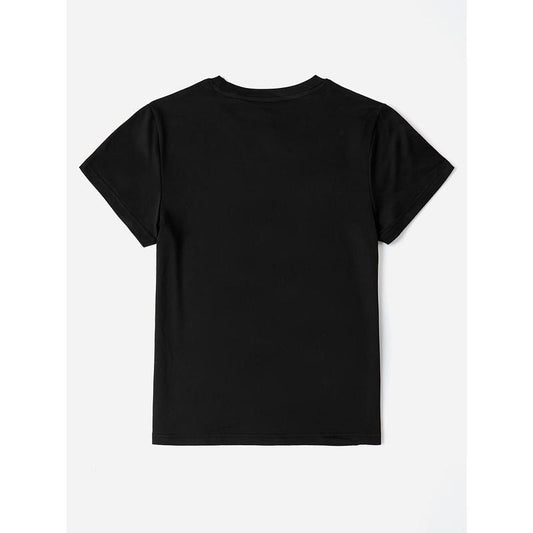 Letter T-shirt Men's Casual Style Summer and Autumn Slightly Elastic Round Neck T-Shirt made in usa Hoodie, Sweatshirt
