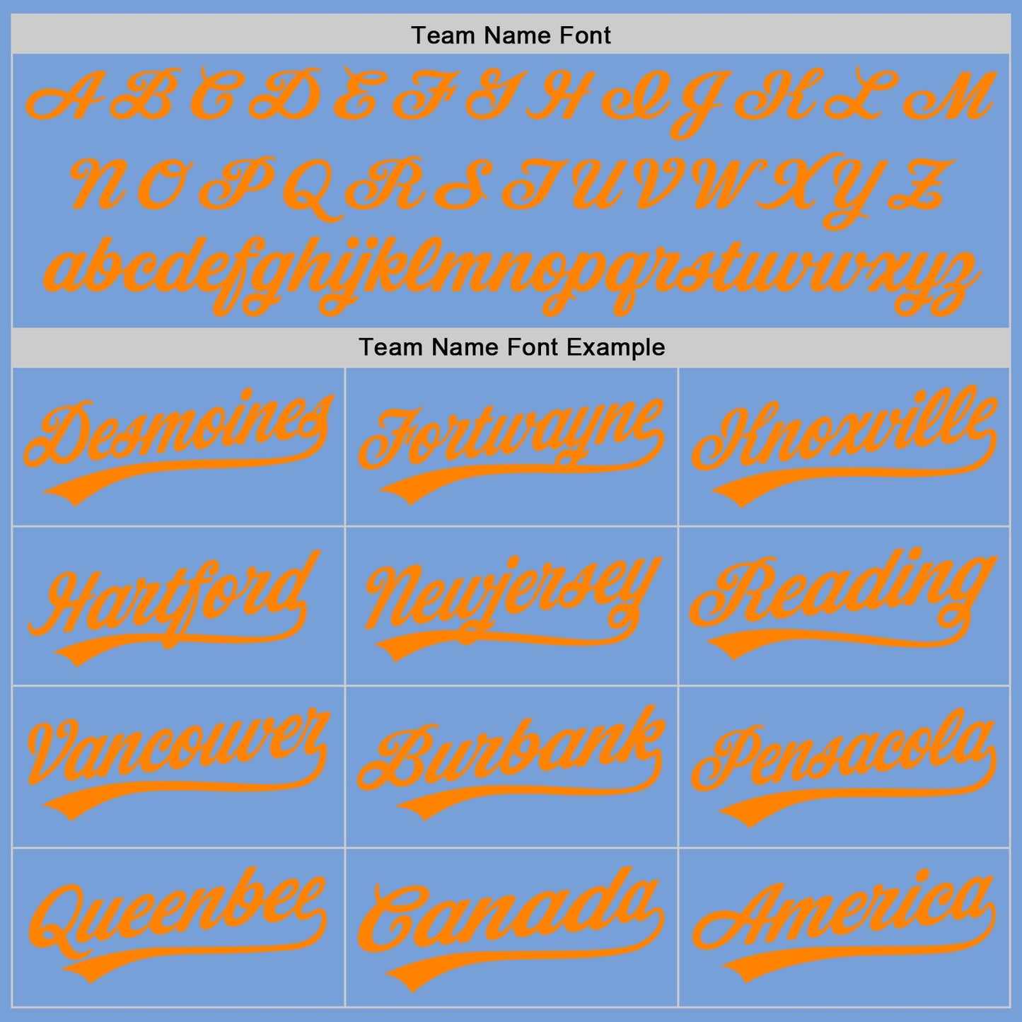 Custom Light Blue Bay Orange Authentic Baseball Jersey