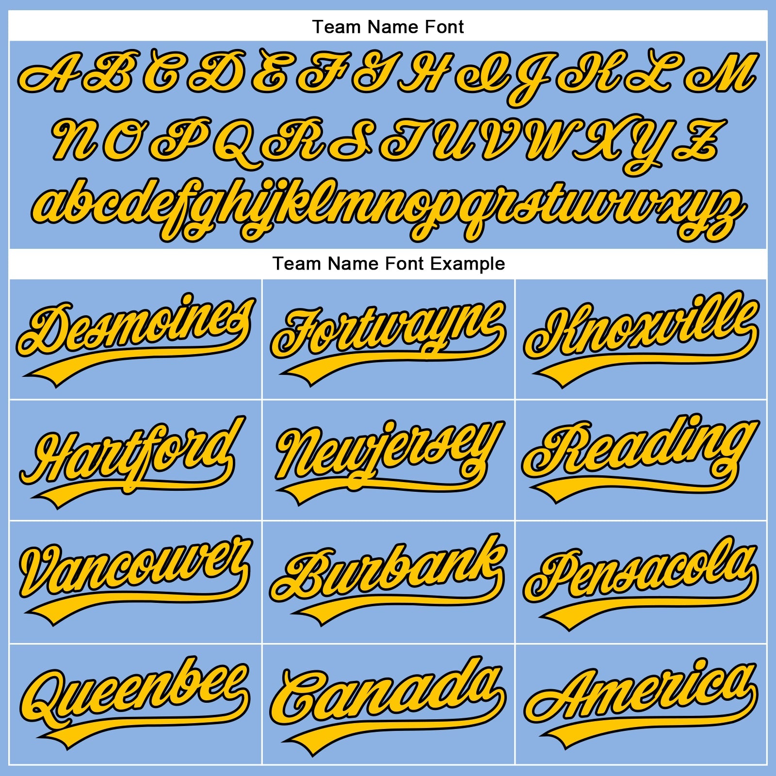 Custom Light Blue Yellow Pinstripe Black Authentic Baseball Jersey