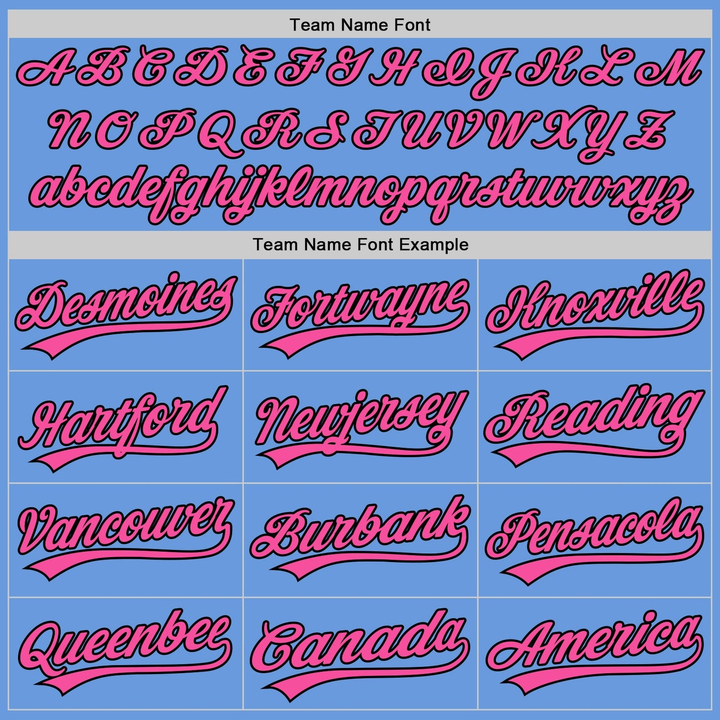 Custom Light Blue Pink-Black Authentic Throwback Baseball Jersey