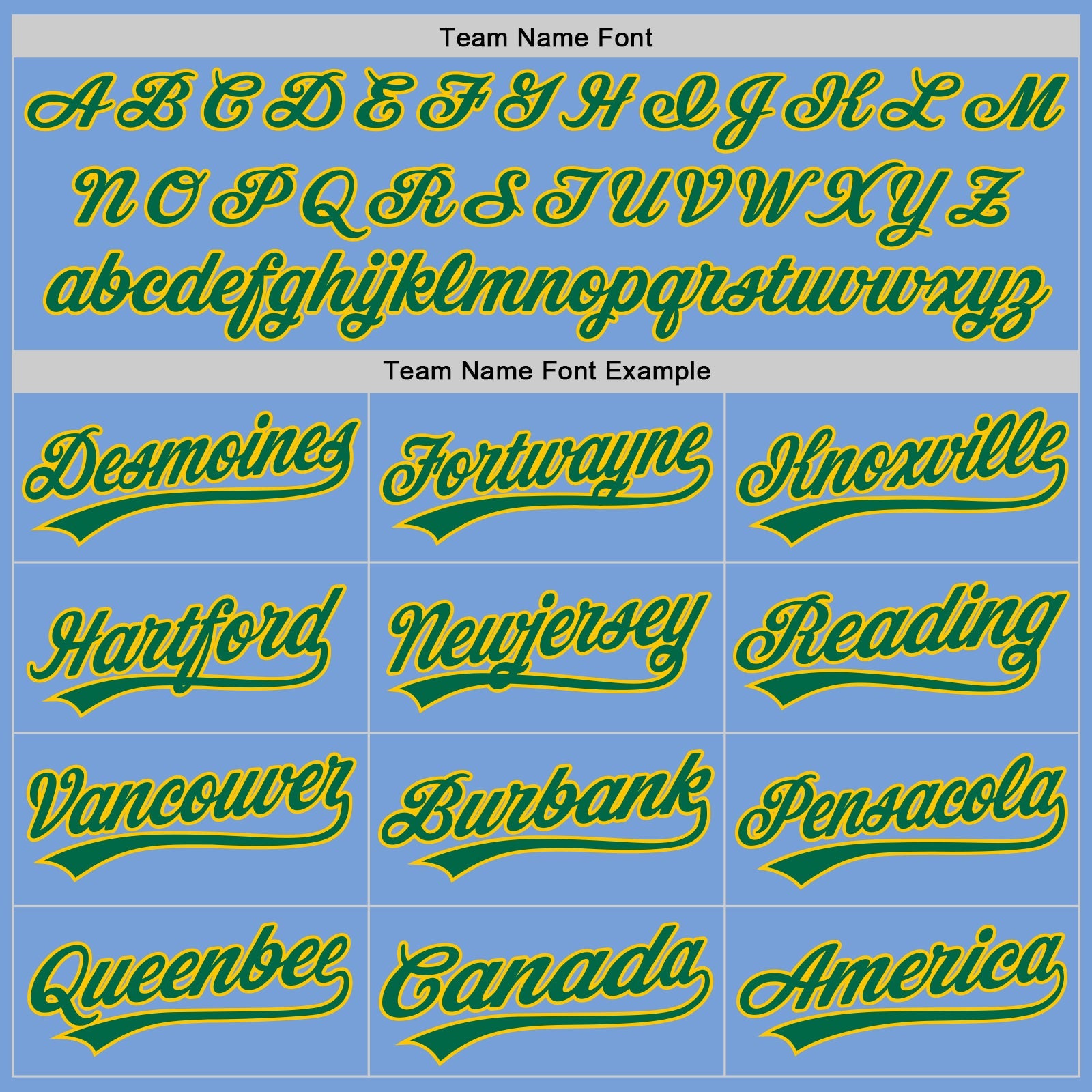 Custom Light Blue Kelly Green-Yellow Authentic Baseball Jersey