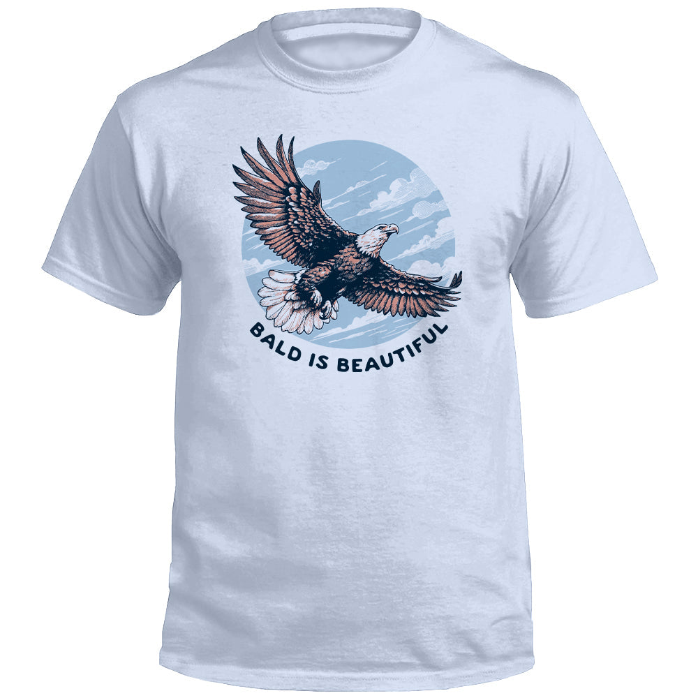Bald Is Beautiful (Front) T-Shirts, Hoodie, Sweatshirt | WearSparks.com (Image 3)