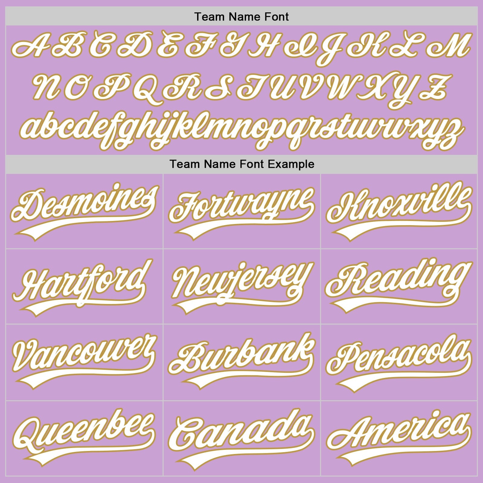 Custom Light Purple White-Old Gold Authentic Baseball Jersey