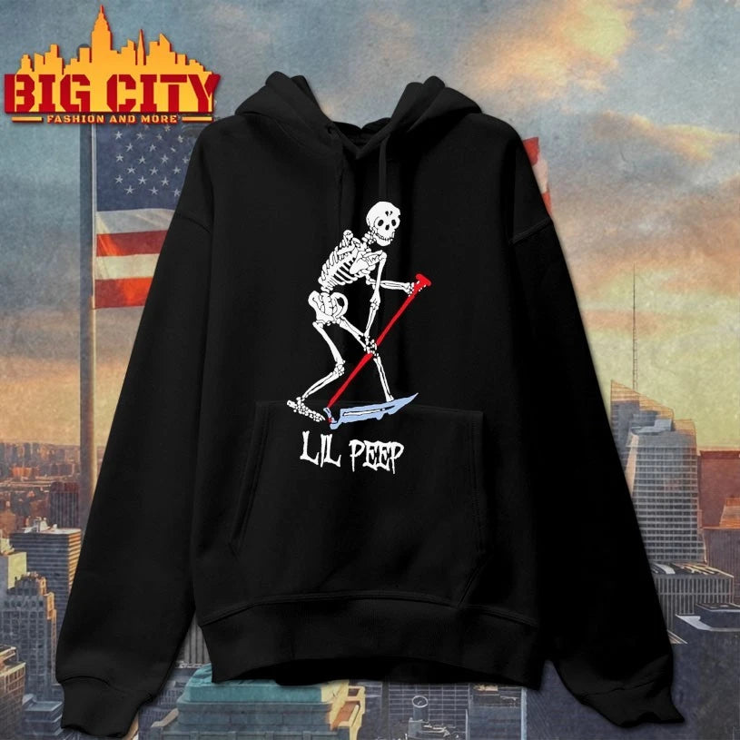 Lil Peep OG Skeleton Shirt