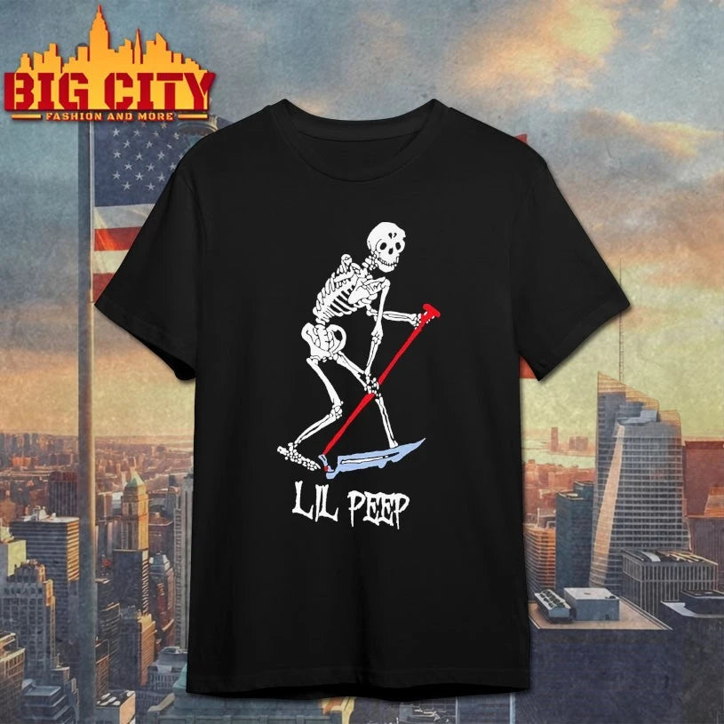 Lil Peep OG Skeleton Shirt