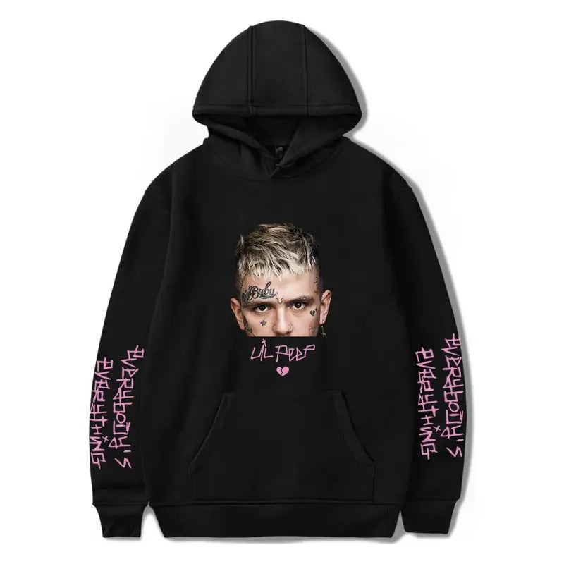 Lil Peep Unisex Hoodie | lil peep tribute hoodie | lil peep rip fan merch | Hip Hop Streetwear clothing | Limited...