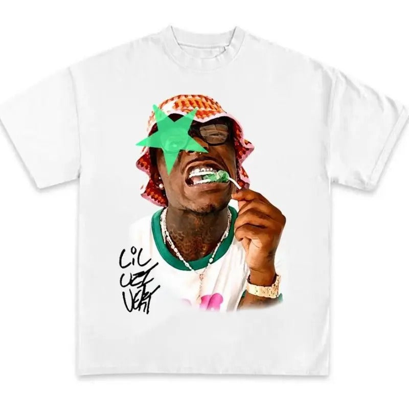 Lil Uzi Green Star Tee Hoodie, Sweatshirt | WearSparks.com