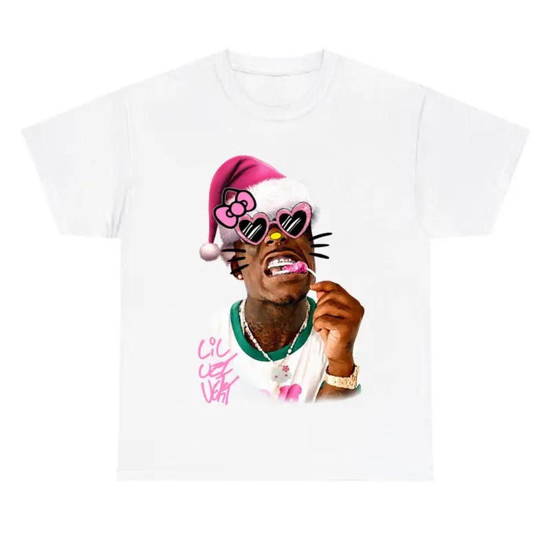 Lil Uziiii Pink Santa Christmas T-Shirt Gift For Fans Shirt Hoodie, Sweatshirt | WearSparks.com