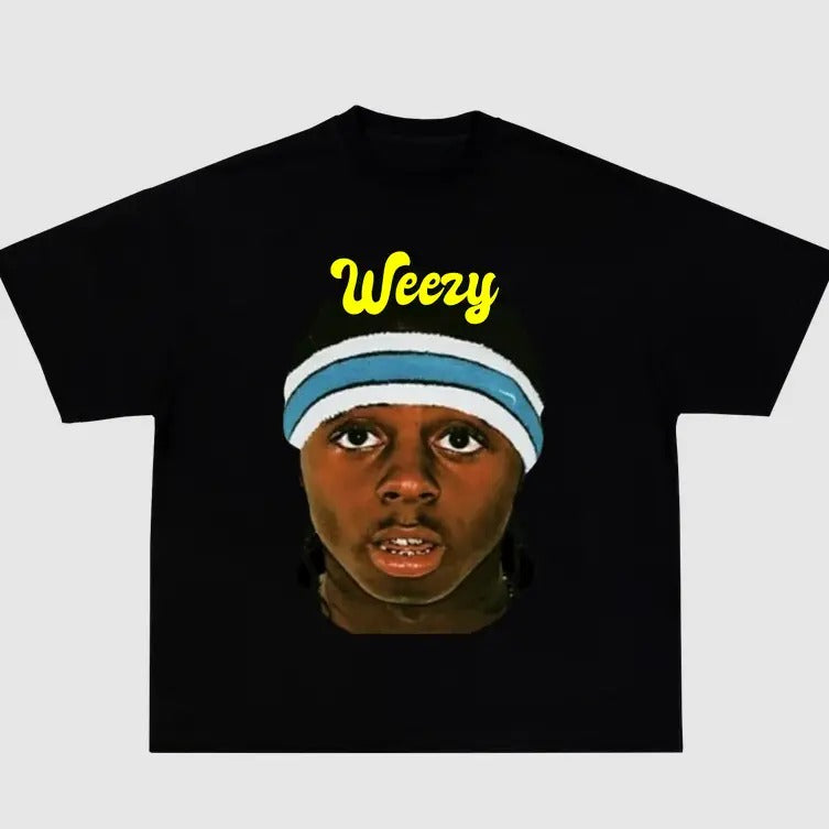 Lil Waynee Black T-shirt - Men's Classic Cotton Tee Hoodie, Sweatshirt | WearSparks.com