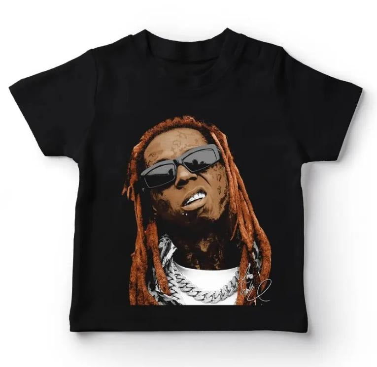 Lil Waynee Black T-shirt Hoodie, Sweatshirt | WearSparks.com