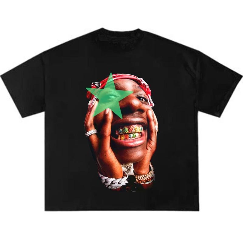 Lil Yachty Big Face Star Graphic Tee Hoodie, Sweatshirt | WearSparks.com