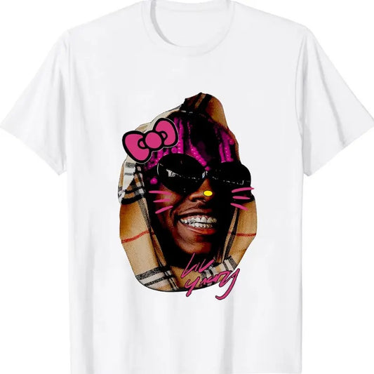 Lil Yatchy Kitty Cute T-SHIRT Rap Tee Concert Hip Hop Shirt, Gift For Fans Hoodie, Sweatshirt | WearSparks.com