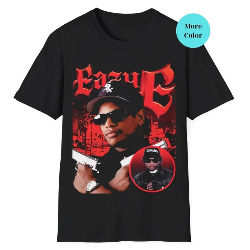 Limited Eazy E NWA Compton Shirt, Vintage Hip Hop Rap Legend tee, Bootleg Rap Unisex T-shirt Hoodie, Sweatshirt